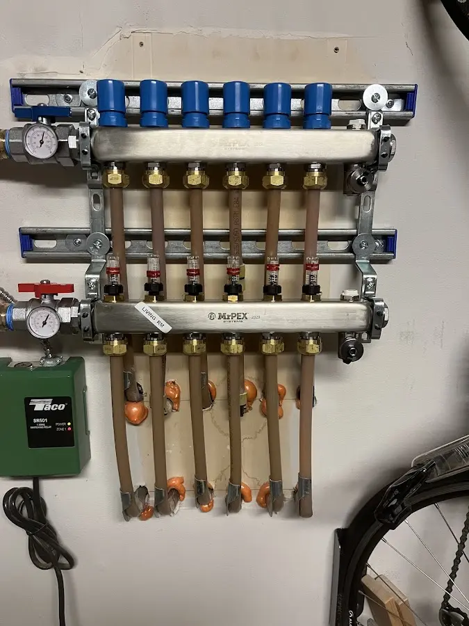 Plumber performing Leak Detection at a residential property in Portland